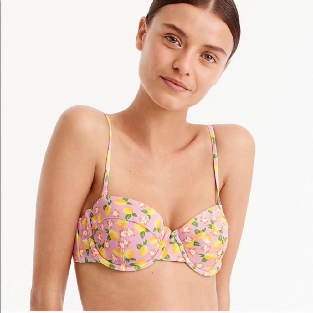 J Crew Underwire Bikini top 36b